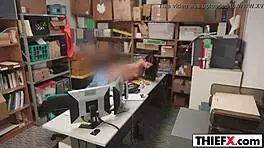 easy blowjob on big cock in garage