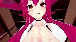 i watch stella vermillion get fucked in pov from rakudai kishi no eiyuutan