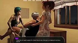 complete gameplay halfway house part 8 with sexy exhibitionists