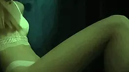 Beautiful Blonde Teen 18+ Webcam Model Achieves Orgasmic Bliss Through Affectionate Masturbation