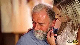 Old4k Dreams Come True When Lovely Girl Takes Old Dick In Mouth