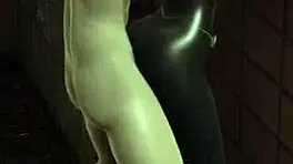 Ladynoir fucked hard by Mister-Bug in cartoon latex costume