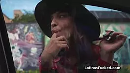 I Love Watching This Big-Ass Latina Teen Ride My Huge Cock
