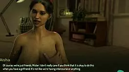 College Teen's Voluptuous Boobs Bound in Horny POV Game