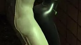 Ladynoir fucked hard by Mister-Bug in cartoon latex costume