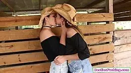 Lesbian Teen Facesits Big Tits Bffs Outdoors