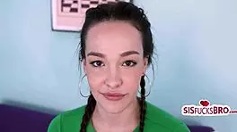 sweet college girl rides and sucks with horny passion!