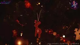 2020 fucking year santa fucks elf in cosplay