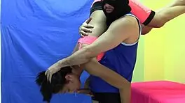 puking deep throat action with paola in wild 69