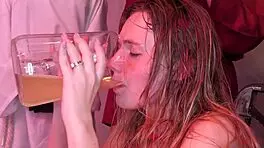 Teen Ass Stretched Wide by Huge Dildo in Bondage