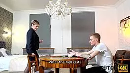 tutor4k mature lady with short hair offers muff for banging