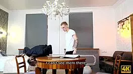 tutor4k mature lady with short hair offers muff for banging