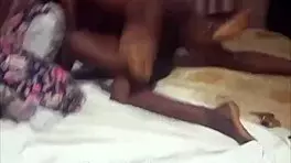 this ebony amateur bends over for a big black cock in wild doggystyle