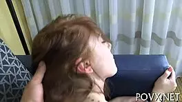 Natalie lust experiences rough pov sucking and fucking