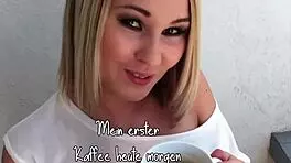 petite german teen 18+ facial cumshot