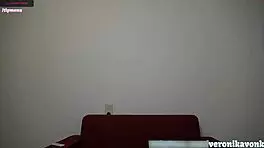 sexy babe plays game clothed beautiful smile