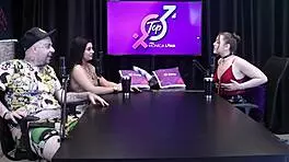 Beautiful Teen 18+ Evelyn Zain in Sheer Red Lingerie Explores Cuckold Fetish with Pussy