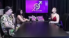 Beautiful Teen 18+ Evelyn Zain in Sheer Red Lingerie Explores Cuckold Fetish with Pussy