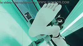 Slutty Girl Gets Bound and Fucked Hard in Machine VRC ERP Scene