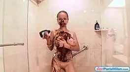 what’s up with this chocolate-covered teen Paris Milan?