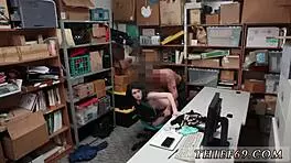 Hot police girl caught by associate