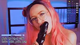 ever wondered how an alternate little 18+ teen gets off on webcam with cosplay?