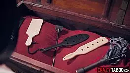 Slutty teen stepdaughter marley brinx gets banged by big dick dominant stepdad charles dera in lingerie