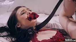 Slutty teen stepdaughter marley brinx gets banged by big dick dominant stepdad charles dera in lingerie