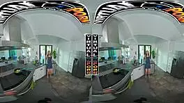 Breakfast turns intimate with girlfriend Sera Ryder virtually