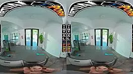 Breakfast turns intimate with girlfriend Sera Ryder virtually