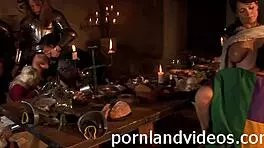 Crazy Orgy Fuck with Monster Cocks in Castle Dungeon