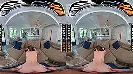 Breakfast turns intimate with girlfriend Sera Ryder virtually