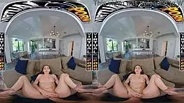 Breakfast turns intimate with girlfriend Sera Ryder virtually