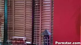 why does stacey saran in pantyhose get blasted with huge jizz?