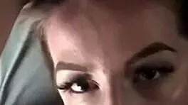 Teen faces a huge challenge with a big cock and messy outcome