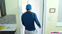 Teen Stepsister Sucks Stepbrother's Big Hard Raw Cock!