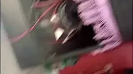 Student And Partner Engage In Bathroom Encounter