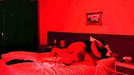 Teen 18+ watches horror movie and gives cum in mouth