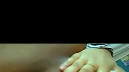 Teasing my fat teen pussy with buttplug, feeling horny for anal assfucking