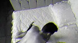 Skinny Married Woman Gets Fucked Hard In Couples Bed During Workout