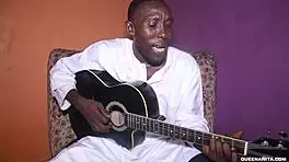 The Guitar Player Uses His Talent to Give Me a Mad Fuck Like Never Before