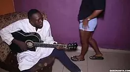 The Guitar Player Uses His Talent to Give Me a Mad Fuck Like Never Before