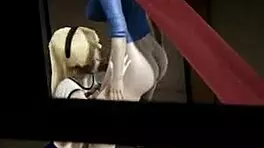 Supergirl sex adventures vol 2 - futanari fun - sucking and fucking 😈💦