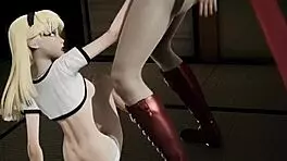 Supergirl sex adventures vol 2 - futanari fun - sucking and fucking 😈💦