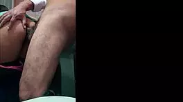 They Pound a Stunning Girl in Bathroom Chaos