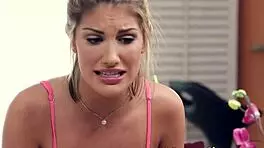 Lovely Teen 18+ Tribbing Her New Stepmom's Big Tits In Lesbian Passion!