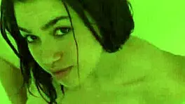 this teen slut sucks balls and chews gum off the sack