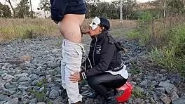 Adoro quando ele me leva para me comer o cu fora safado