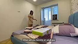 how did stepson exploit his stepmother's vulnerable moment trapped under the bed?