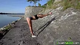 Coach Totti gives Angelika Gray the monster cock she's been craving, starting with a blowjob